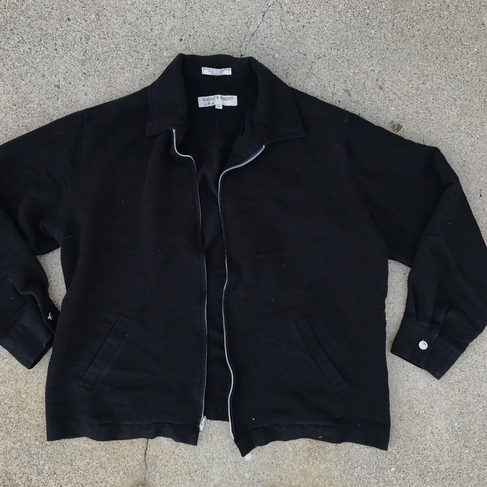 Black zip jacket